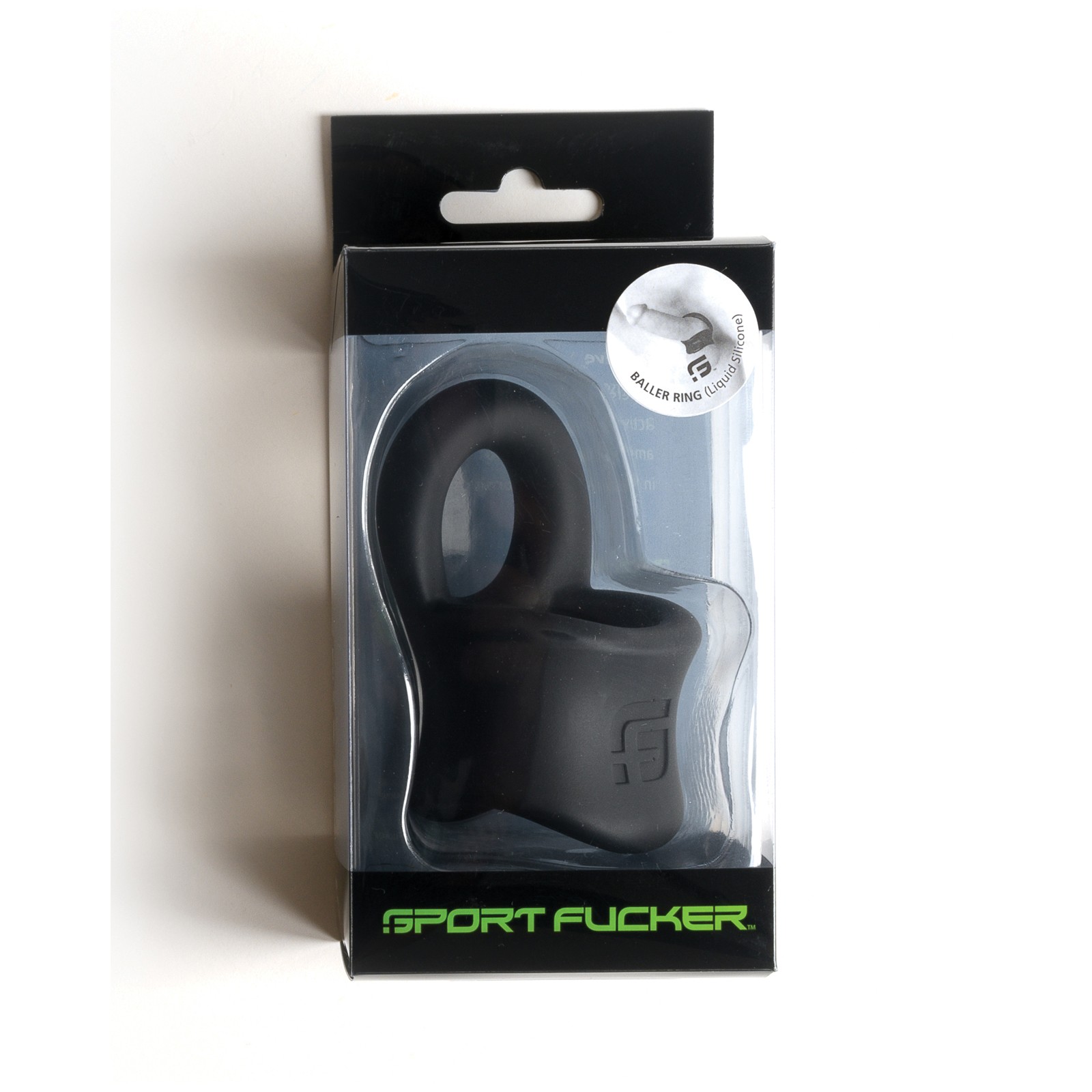 Sport Fucker Silicone Baller Ring Black Sport Fucker Silicone Baller Ring Black