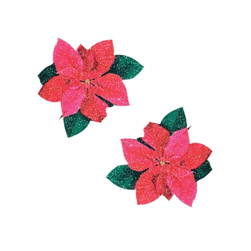 Pasties de Brillo Poinsettia Neva Nude