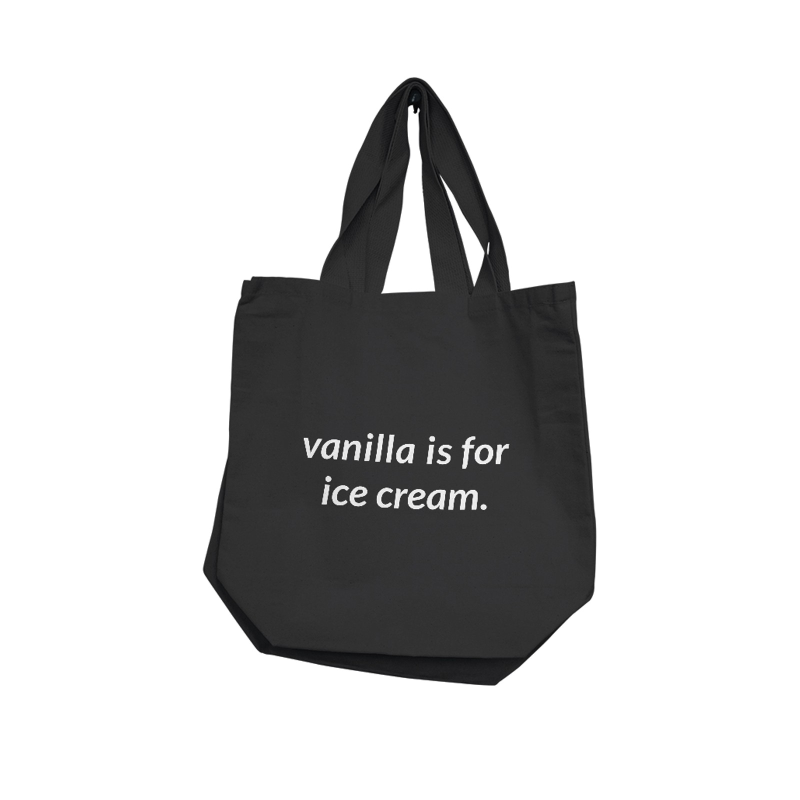 Tote Reutilizable Nobu Vanilla Es Para Helados - Negro Tote Reutilizable Nobu Vanilla Es Para Helados - Negro