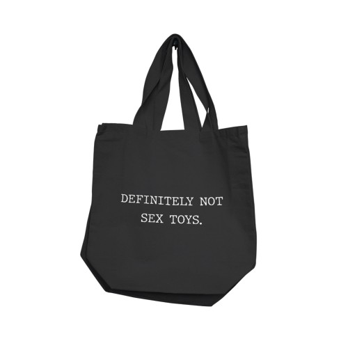 Nobu Definitely Not Sex Toys Reusable Tote Black
