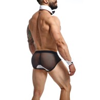Brioso Maitre D Brief - Negro/Blanco