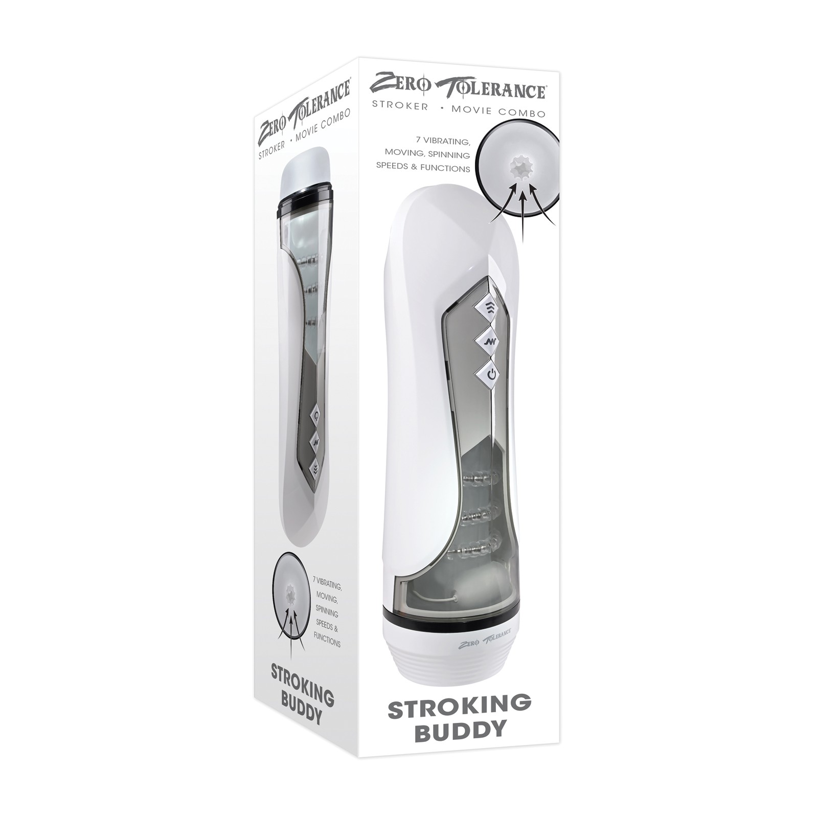 Stroking Buddy Zero Tolerance - Placer Vibrante Stroking Buddy Zero Tolerance - Placer Vibrante