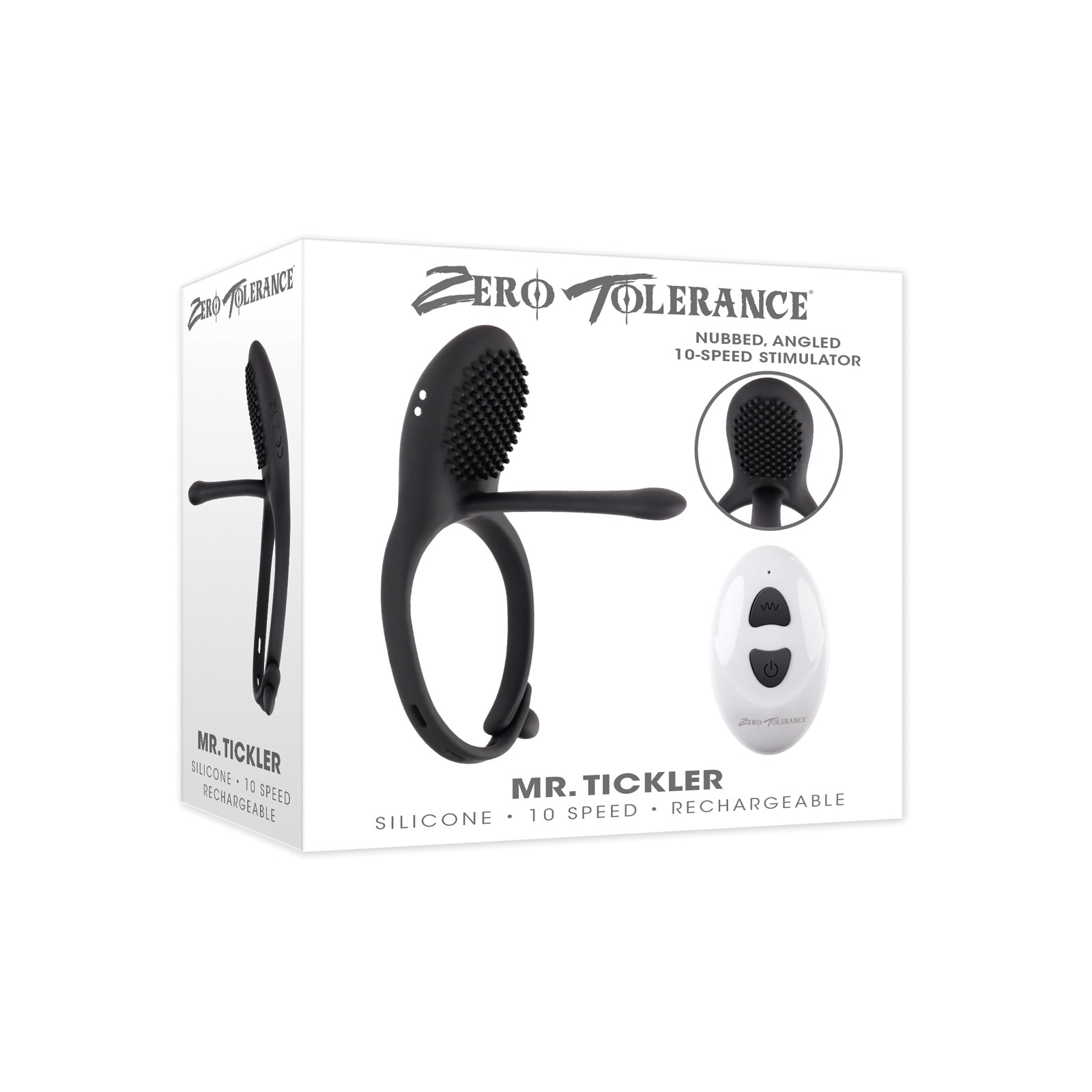 Zero Tolerance Mr. Tickler - Anillo Vibrador Zero Tolerance Mr. Tickler - Anillo Vibrador
