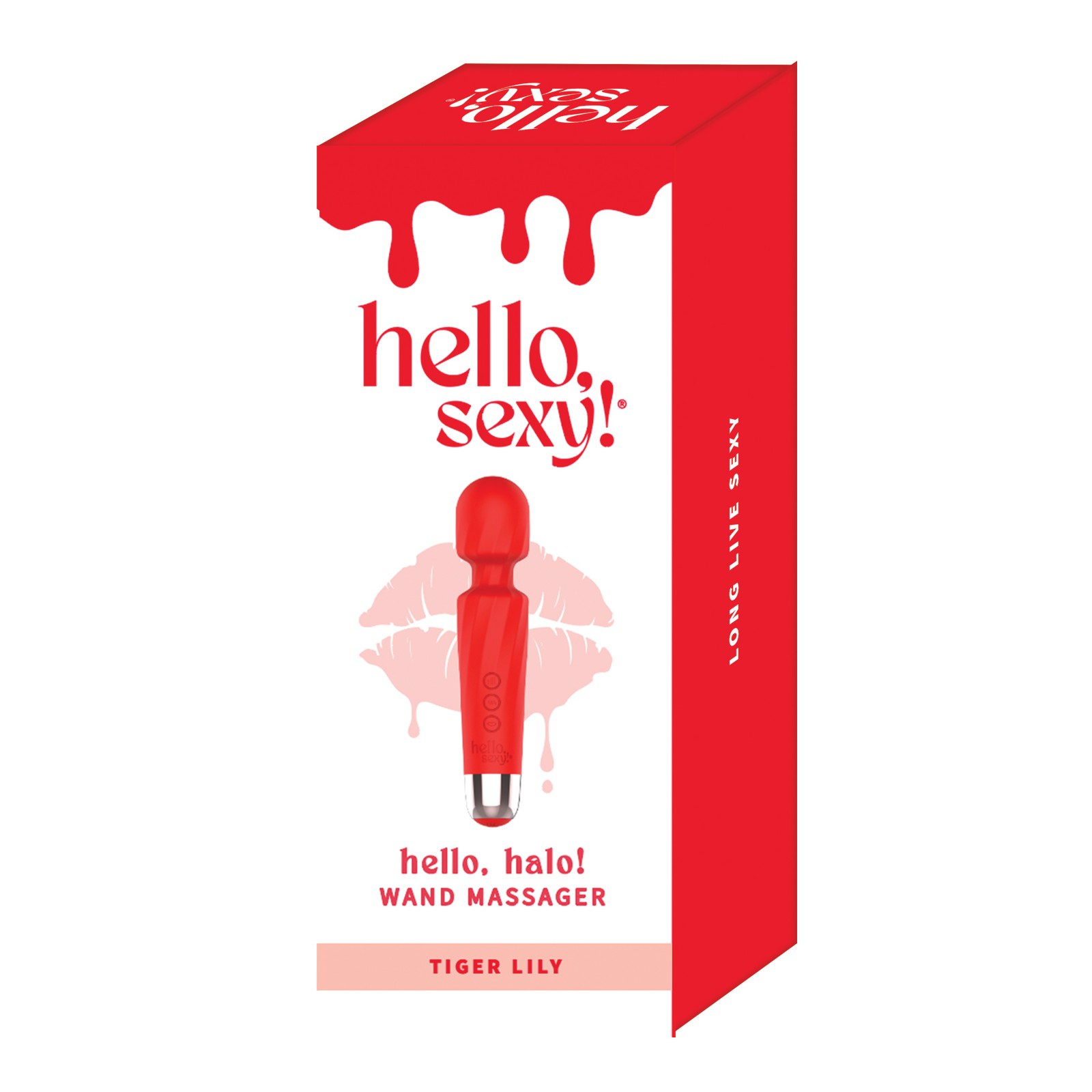 Hello Sexy Halo Wand Massager Tiger Lily for Relaxation Hello Sexy Halo Wand Massager Tiger Lily for Relaxation