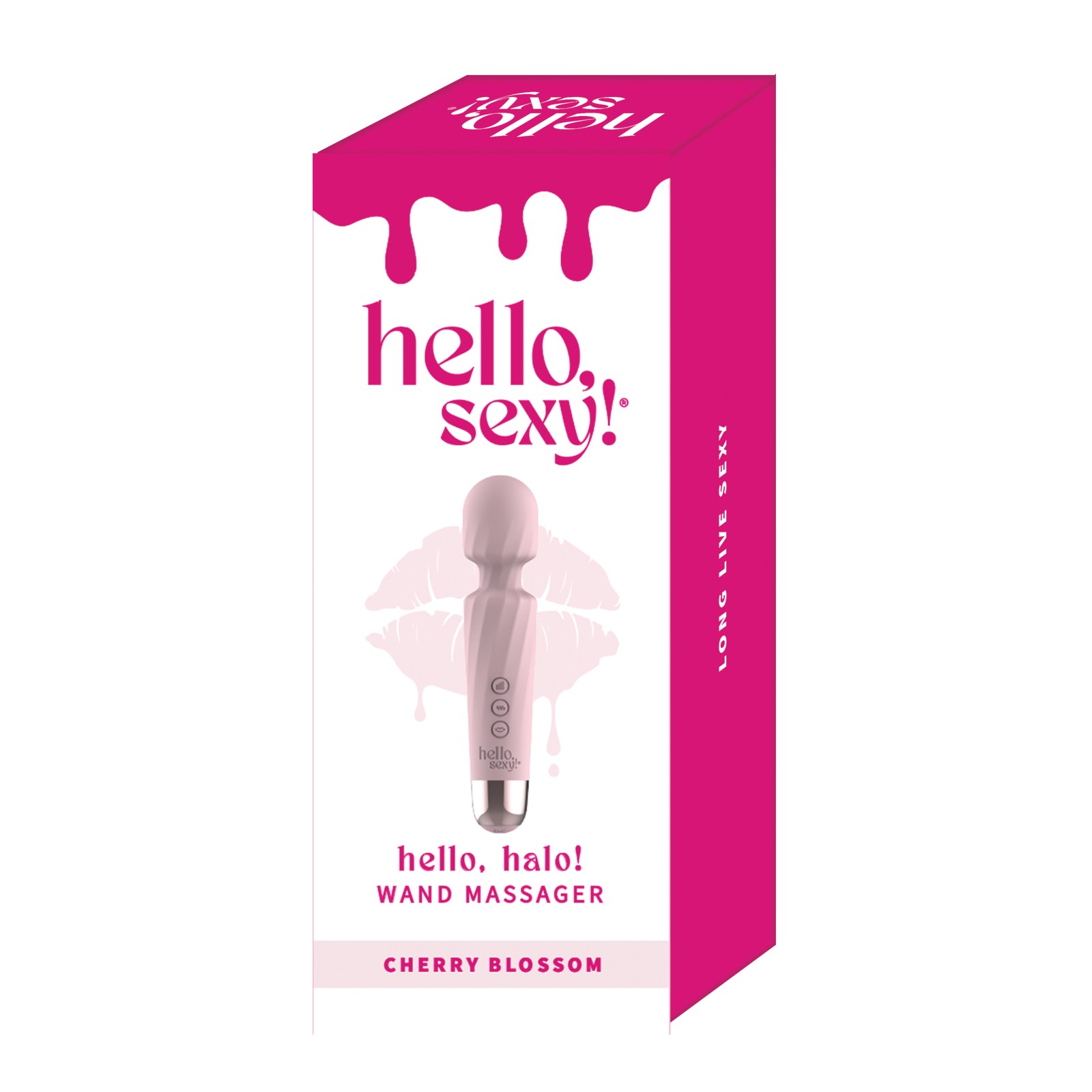 Hello Sexy Hello Halo Wand Massager Cherry Blossom Hello Sexy Hello Halo Wand Massager Cherry Blossom