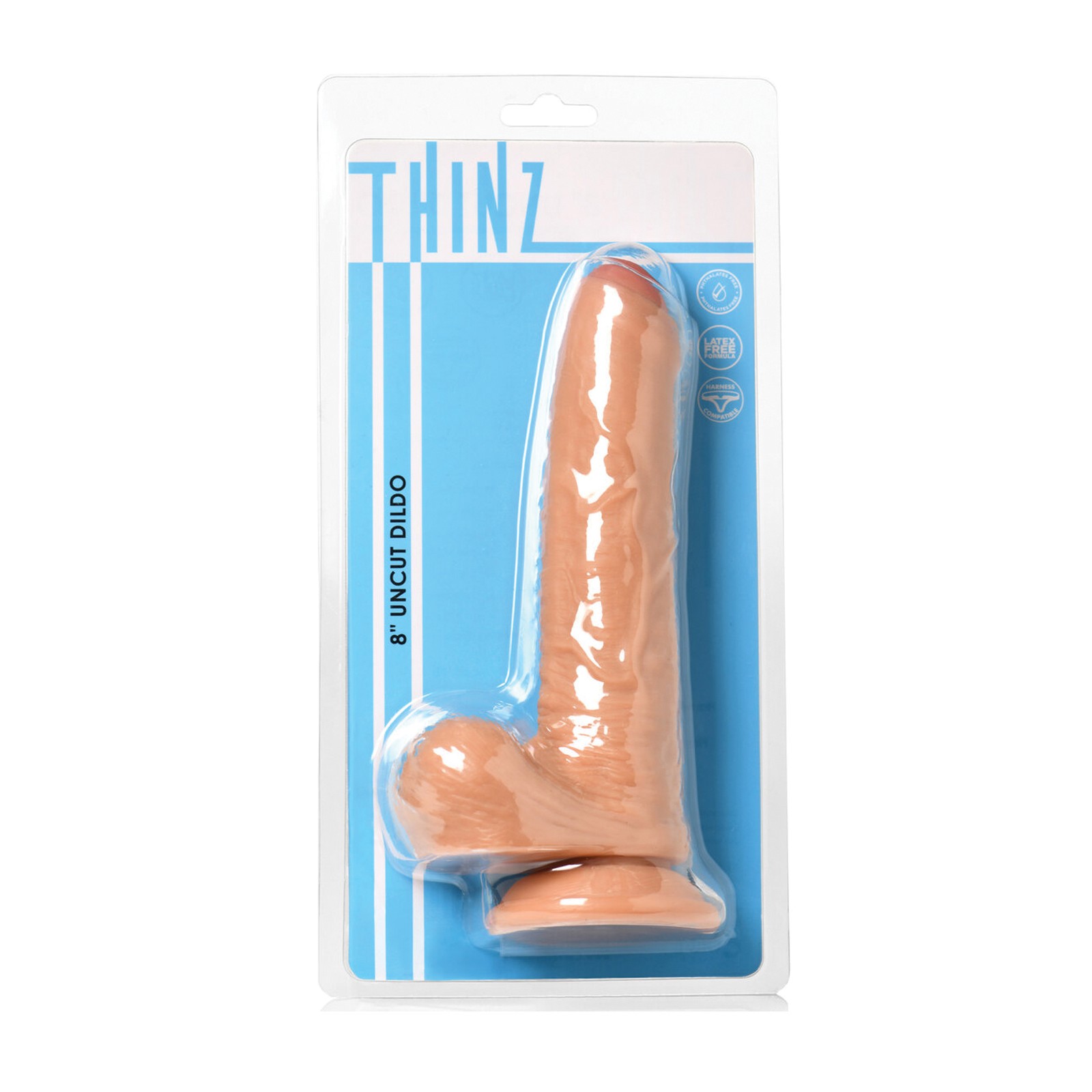 Dildo Thinz Sin Circuncisión 8 pulgadas Dildo Thinz Sin Circuncisión 8 pulgadas