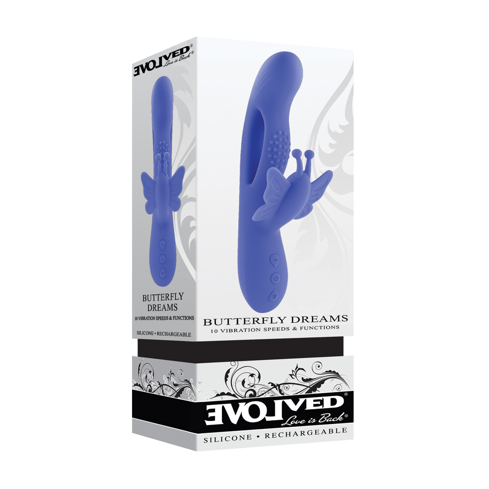 Evolved Butterfly Dreams Vibrator for Intense Sensations Evolved Butterfly Dreams Vibrator for Intense Sensations