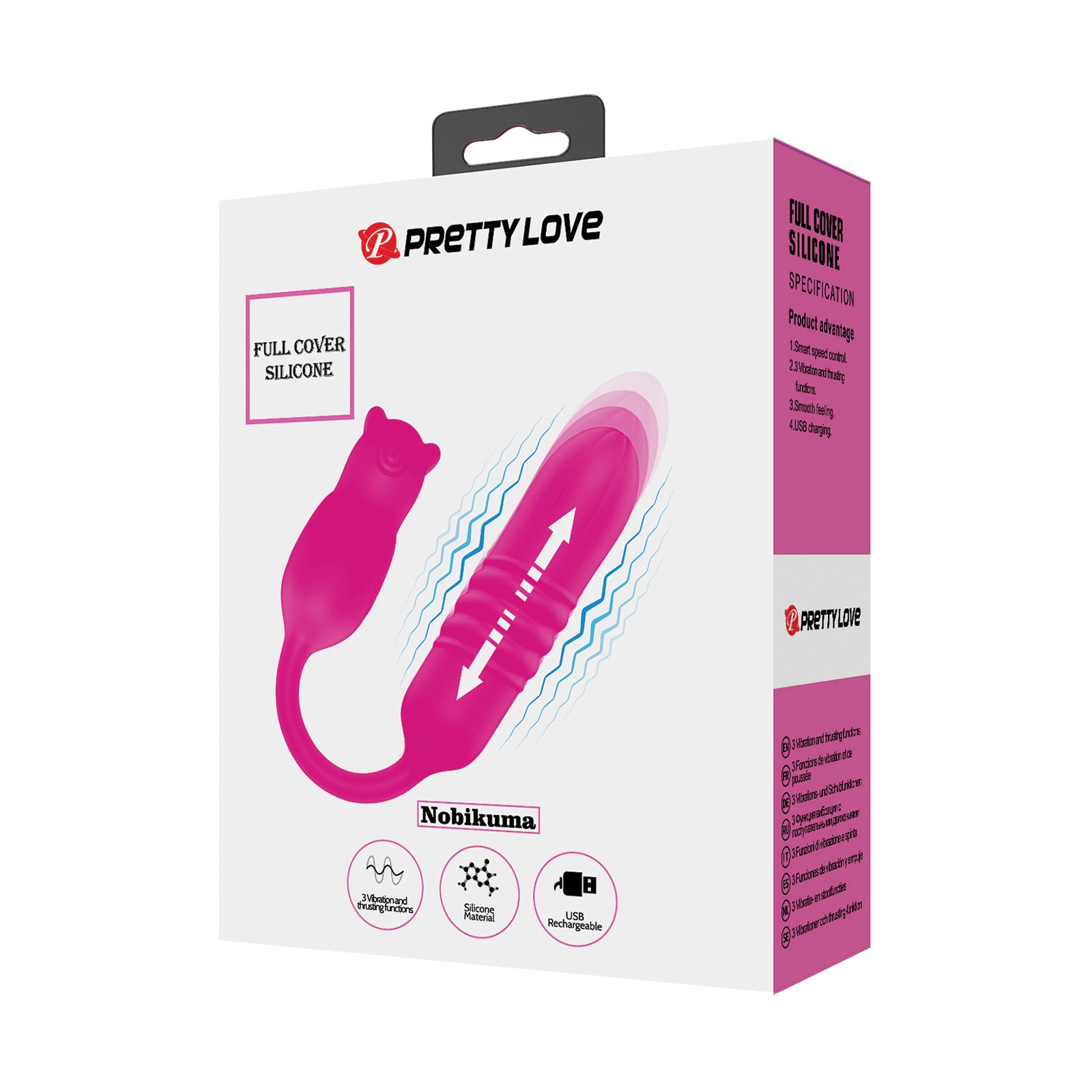 Huevo Vibrador Thrusting Nobikuma de Pretty Love Huevo Vibrador Thrusting Nobikuma de Pretty Love
