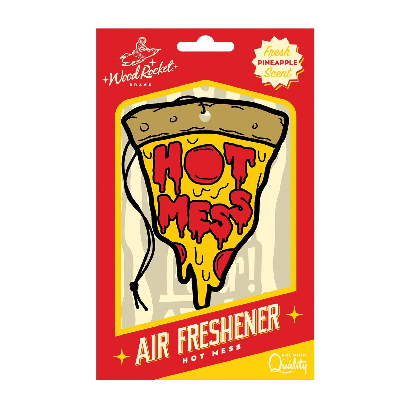 Wood Rocket Hot Mess Air Freshener - Pineapple Wood Rocket Hot Mess Air Freshener - Pineapple