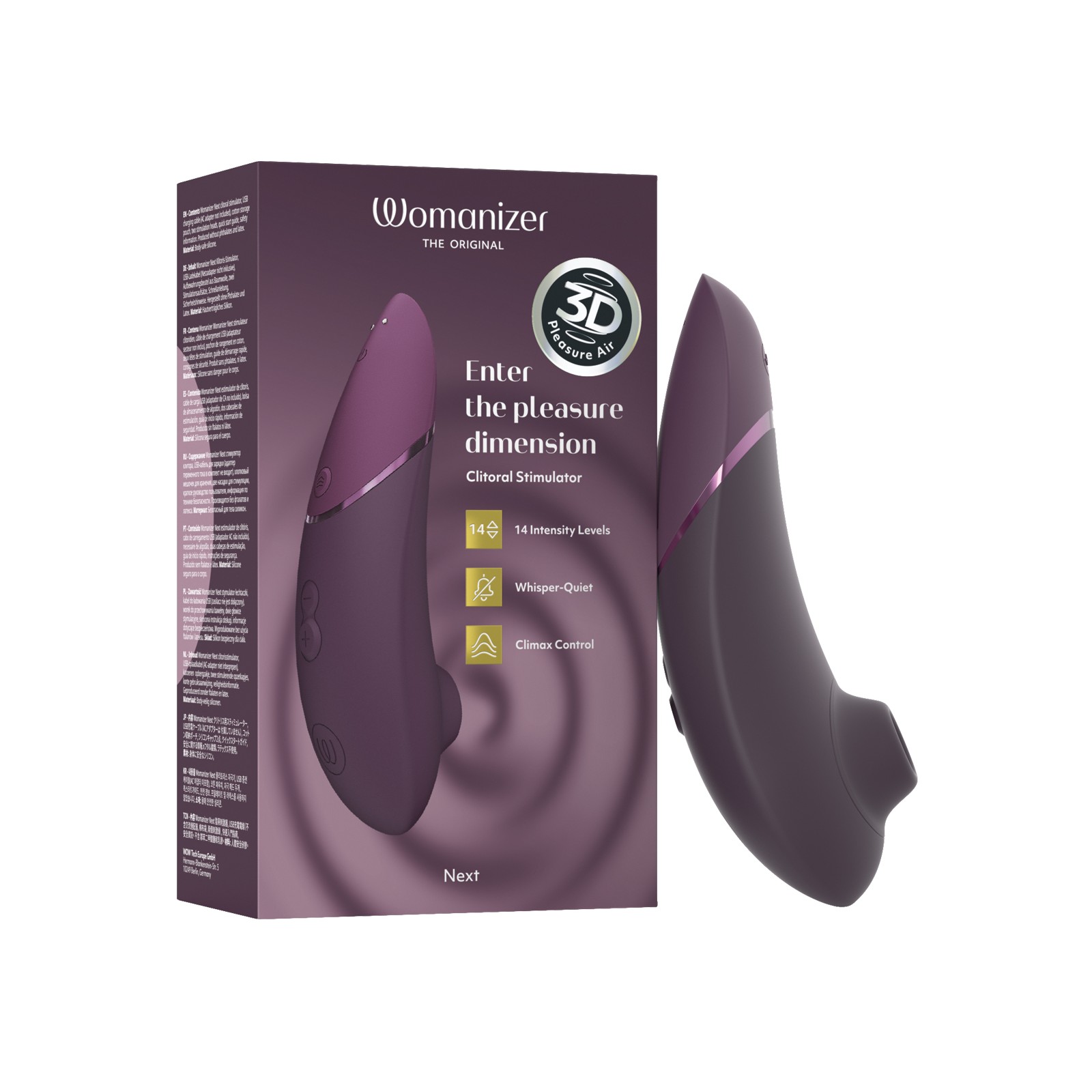 Womanizer Next Pleasure Air Dark Purple Womanizer Next Pleasure Air Dark Purple