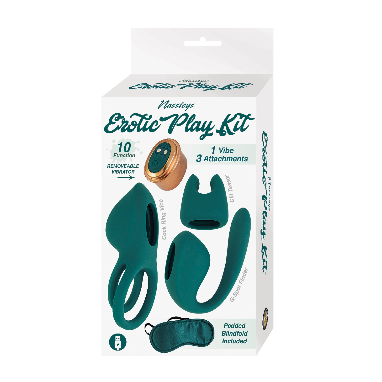 Nasstoys Erotic Play Kit Green Nasstoys Erotic Play Kit Green