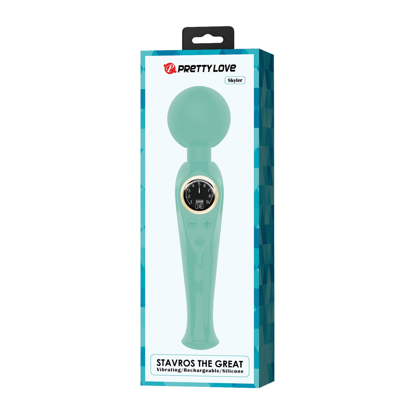 Pretty Love Skylar LED Wand Turquoise Pretty Love Skylar LED Wand Turquoise