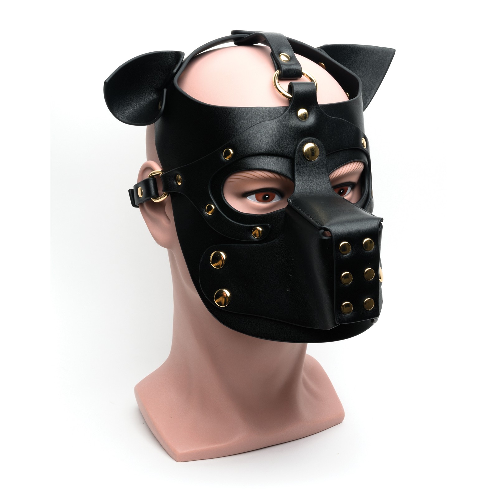 Capucha de Perro de Bondage - O/S Negro Capucha de Perro de Bondage - O/S Negro