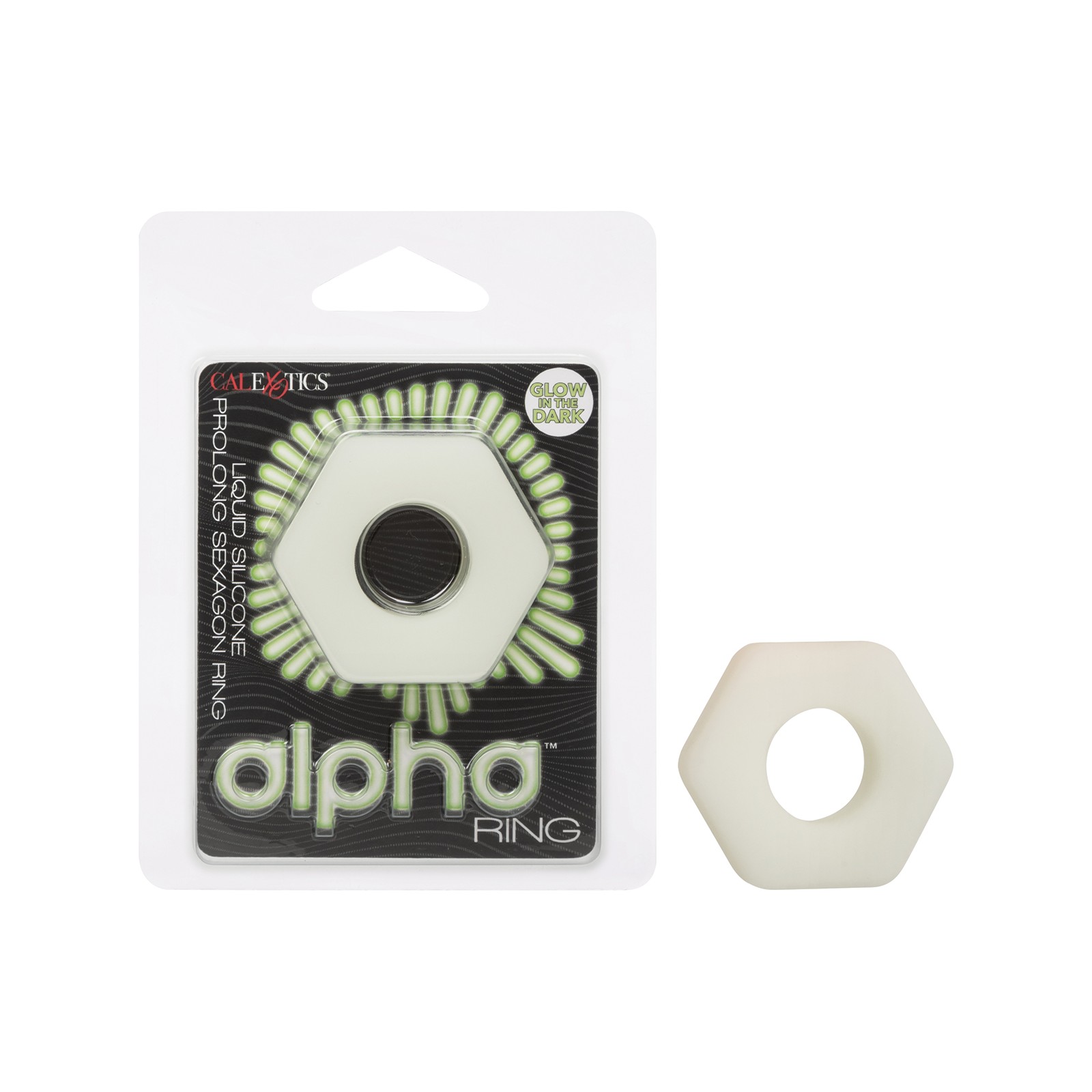 Anillo Sexagon Prolong Glow en la Oscuridad Alpha Anillo Sexagon Prolong Glow en la Oscuridad Alpha