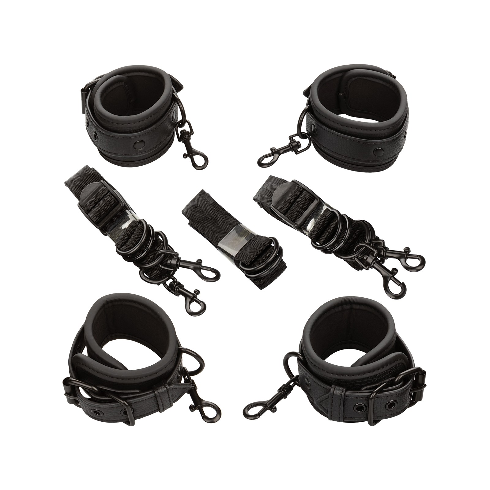 Nocturnal Collection Bed Restraints Black Nocturnal Collection Bed Restraints Black