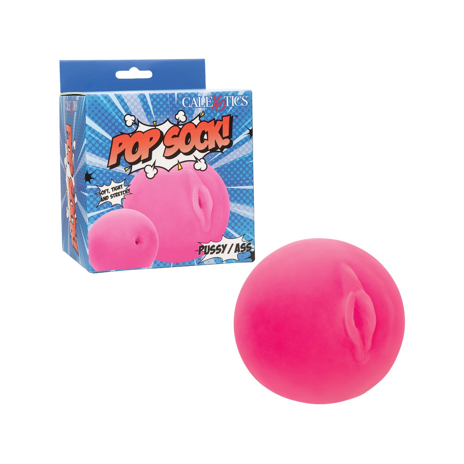 Masturbador Pop Sock! Pussy y Ass Rosa Masturbador Pop Sock! Pussy y Ass Rosa