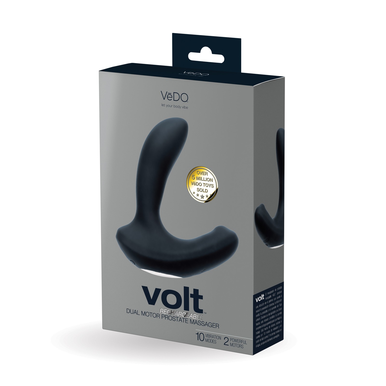 VeDo Volt Rechargeable Prostate Vibe for Unique Sensations VeDo Volt Rechargeable Prostate Vibe for Unique Sensations