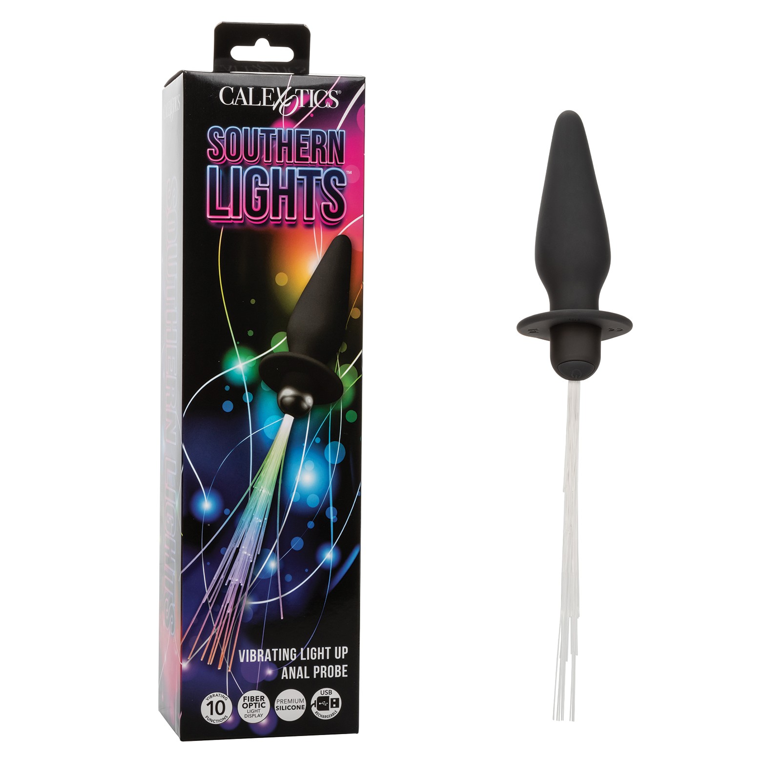Southern Lights Vibrating Anal Probe USB - Dazzling Pleasure Southern Lights Vibrating Anal Probe USB - Dazzling Pleasure