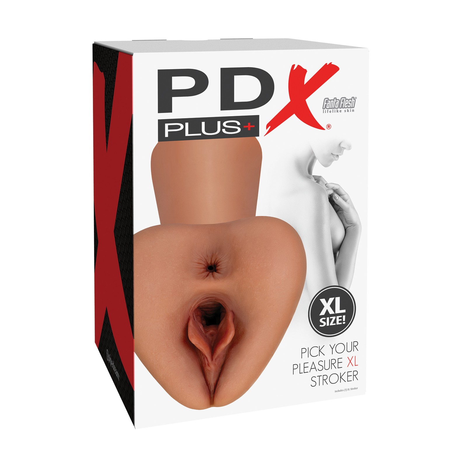 PDX Plus Elige Tu Placer Stroker XL en Marrón PDX Plus Elige Tu Placer Stroker XL en Marrón