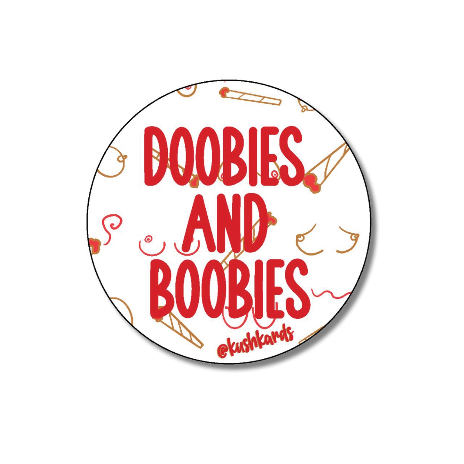 Doobies and Boobies Sticker Pack - Fun and Cheeky Doobies and Boobies Sticker Pack - Fun and Cheeky