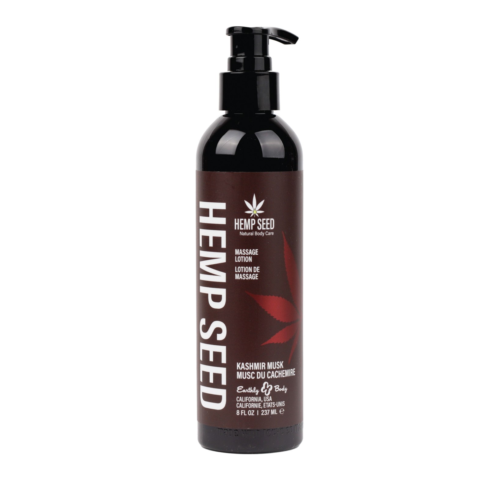 Earthly Body Hemp Seed Massage Lotion Kashmir Musk Earthly Body Hemp Seed Massage Lotion Kashmir Musk
