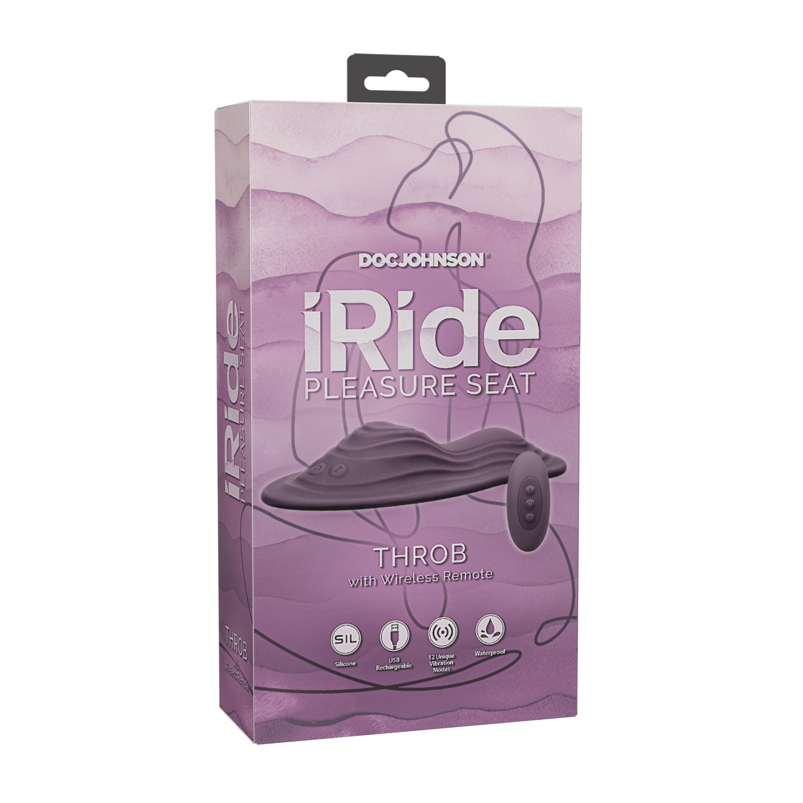 iRide Placer Asiento Estimulador - Púrpura Polvoriento iRide Placer Asiento Estimulador - Púrpura Polvoriento