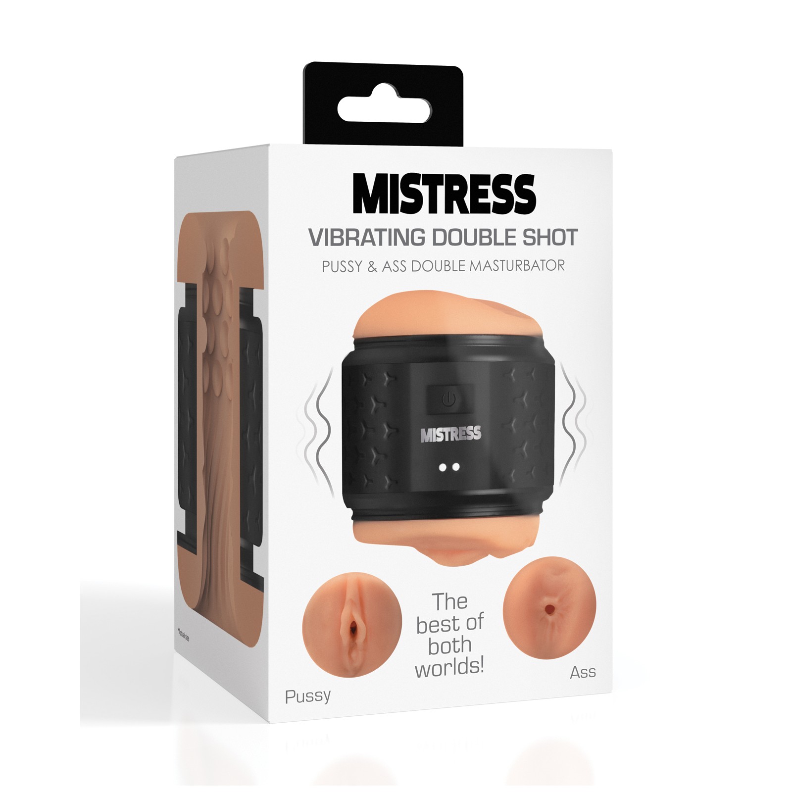 Curve Toys Mistress Vibrating Double Stroker Curve Toys Mistress Vibrating Double Stroker