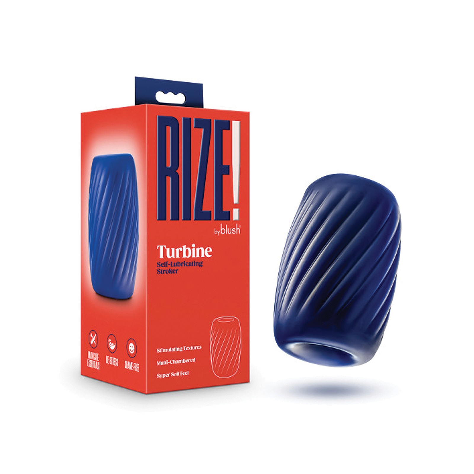 Blush Rize Stroker Autolubricante - Turbine Blush Rize Stroker Autolubricante - Turbine