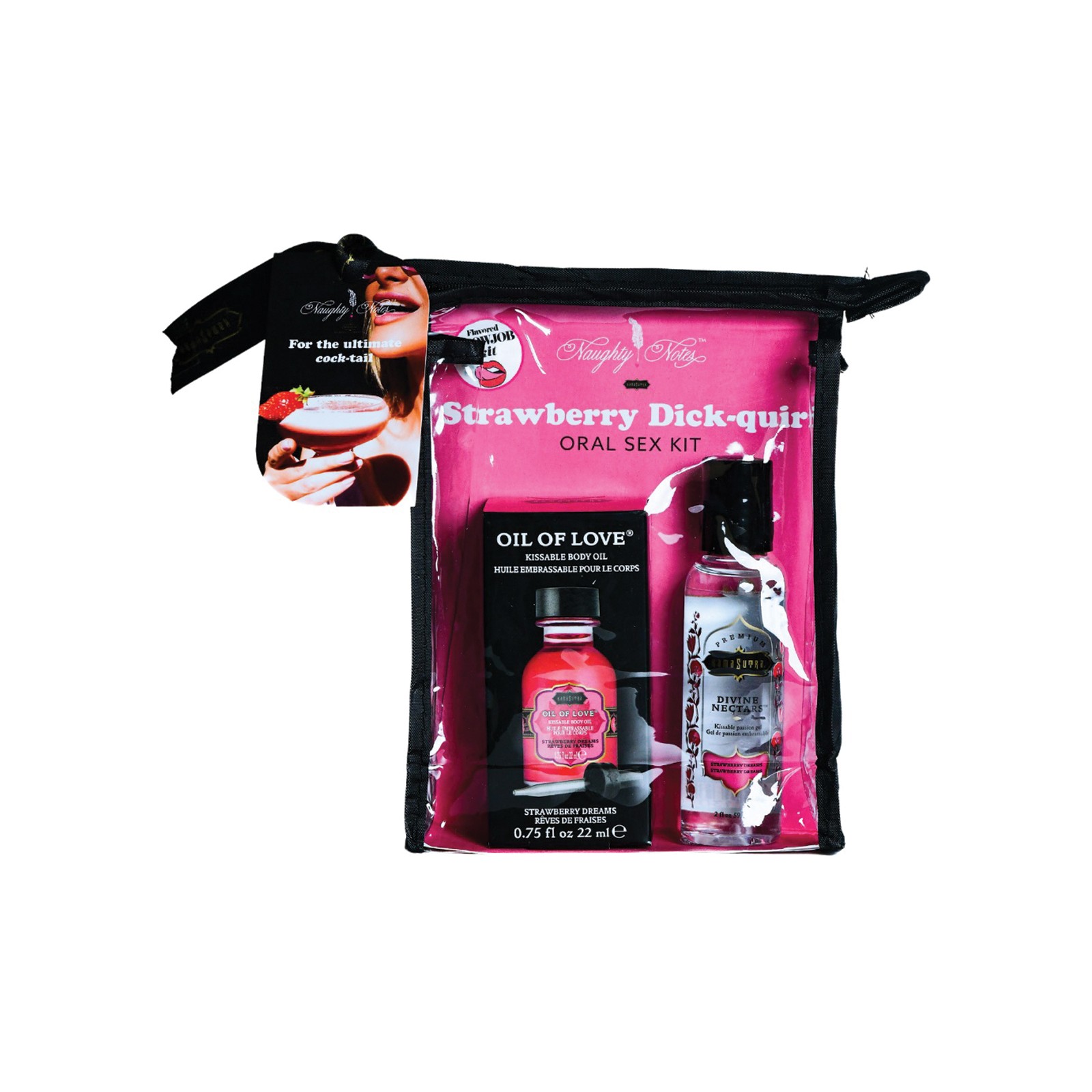Kama Sutra Strawberry Dick-Quiri Kit Kama Sutra Strawberry Dick-Quiri Kit
