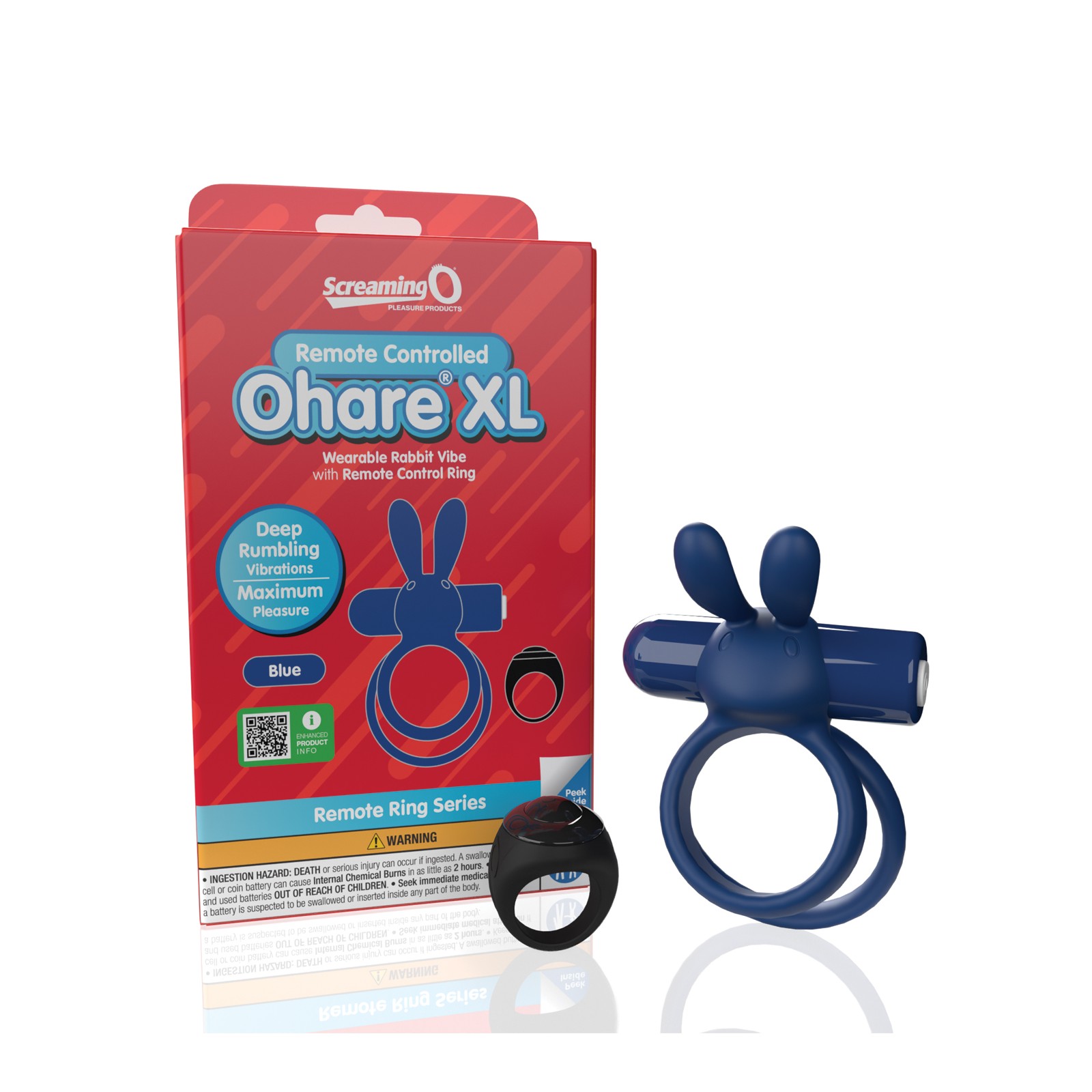Screaming O Ohare XL Remote Vibrating Ring Screaming O Ohare XL Remote Vibrating Ring