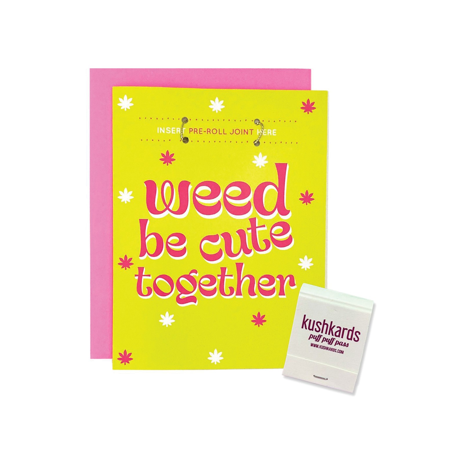 Tarjeta de Felicitación Weed Be Cute - Afecto Humorístico Tarjeta de Felicitación Weed Be Cute - Afecto Humorístico