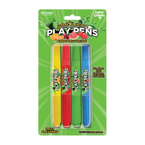 Sweet & Sour Flavored Play Pens - Fun Intimacy