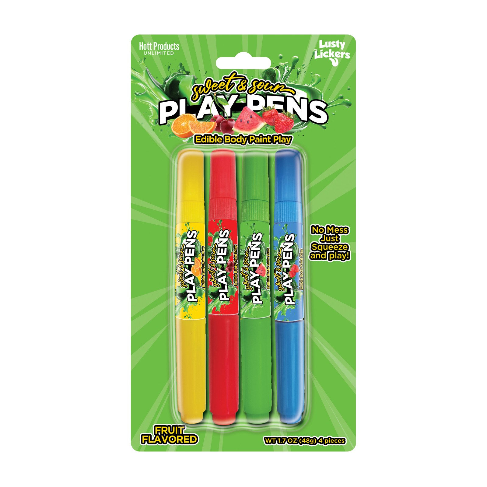 Bolígrafos de Jugar Sabores Dulce y Ácido - Intimidad Divertida Bolígrafos de Jugar Sabores Dulce y Ácido - Intimidad Divertida