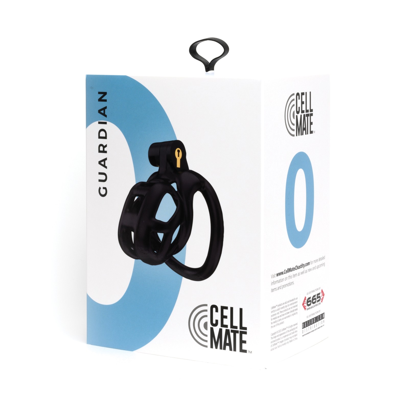 Sport Fucker Cellmate Guardian Chastity Cage Black Sport Fucker Cellmate Guardian Chastity Cage Black