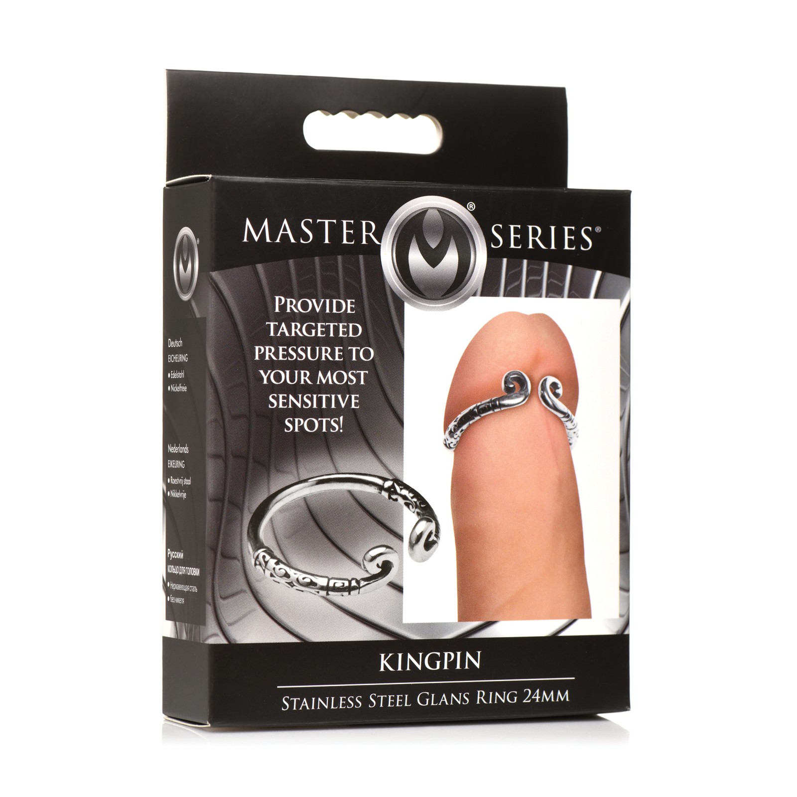 Anillo de Glande de Acero Inoxidable Kingpin - Ajuste Ajustado Anillo de Glande de Acero Inoxidable Kingpin - Ajuste Ajustado