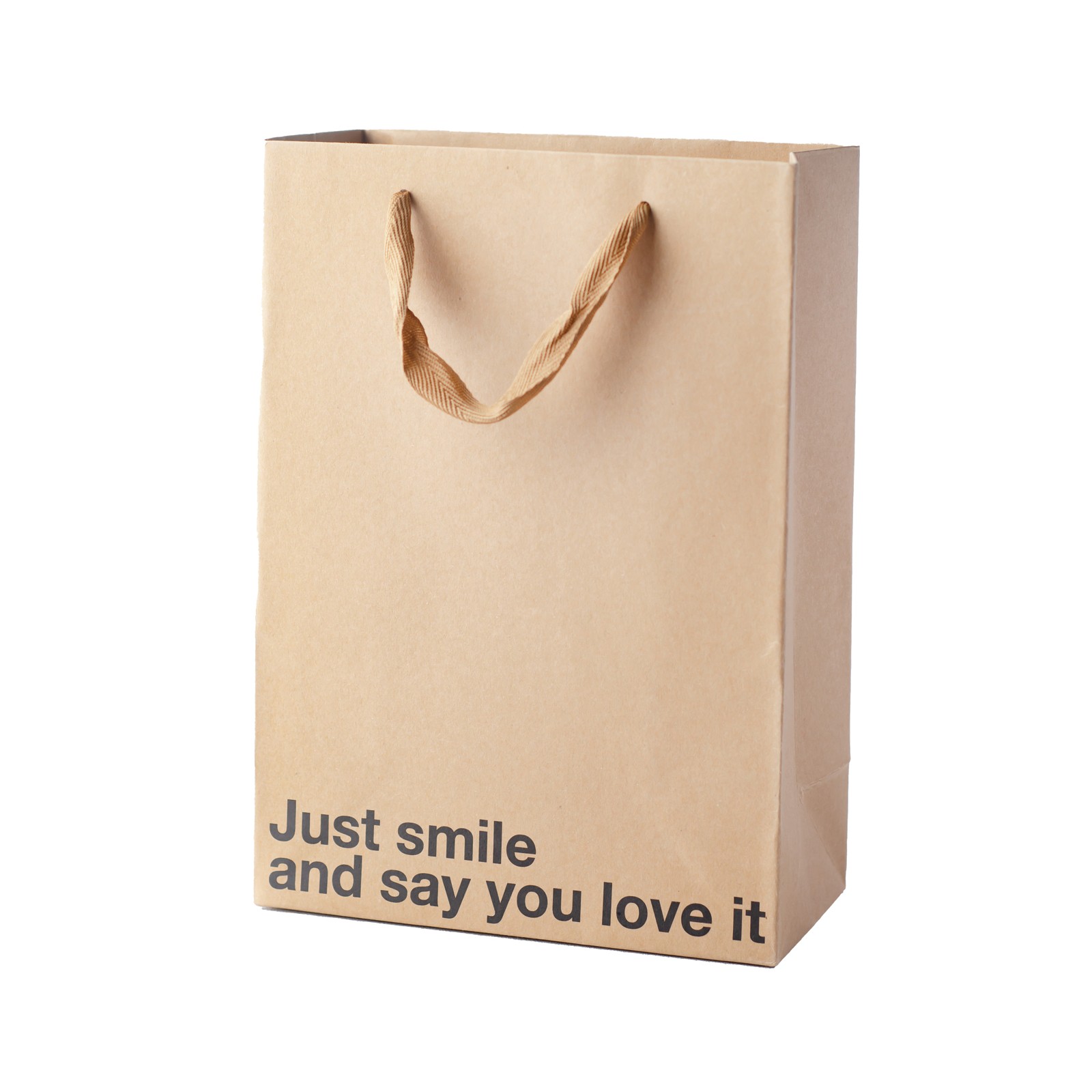 Just Smile Gift Bag - Perfect for Gag Gifts Just Smile Gift Bag - Perfect for Gag Gifts