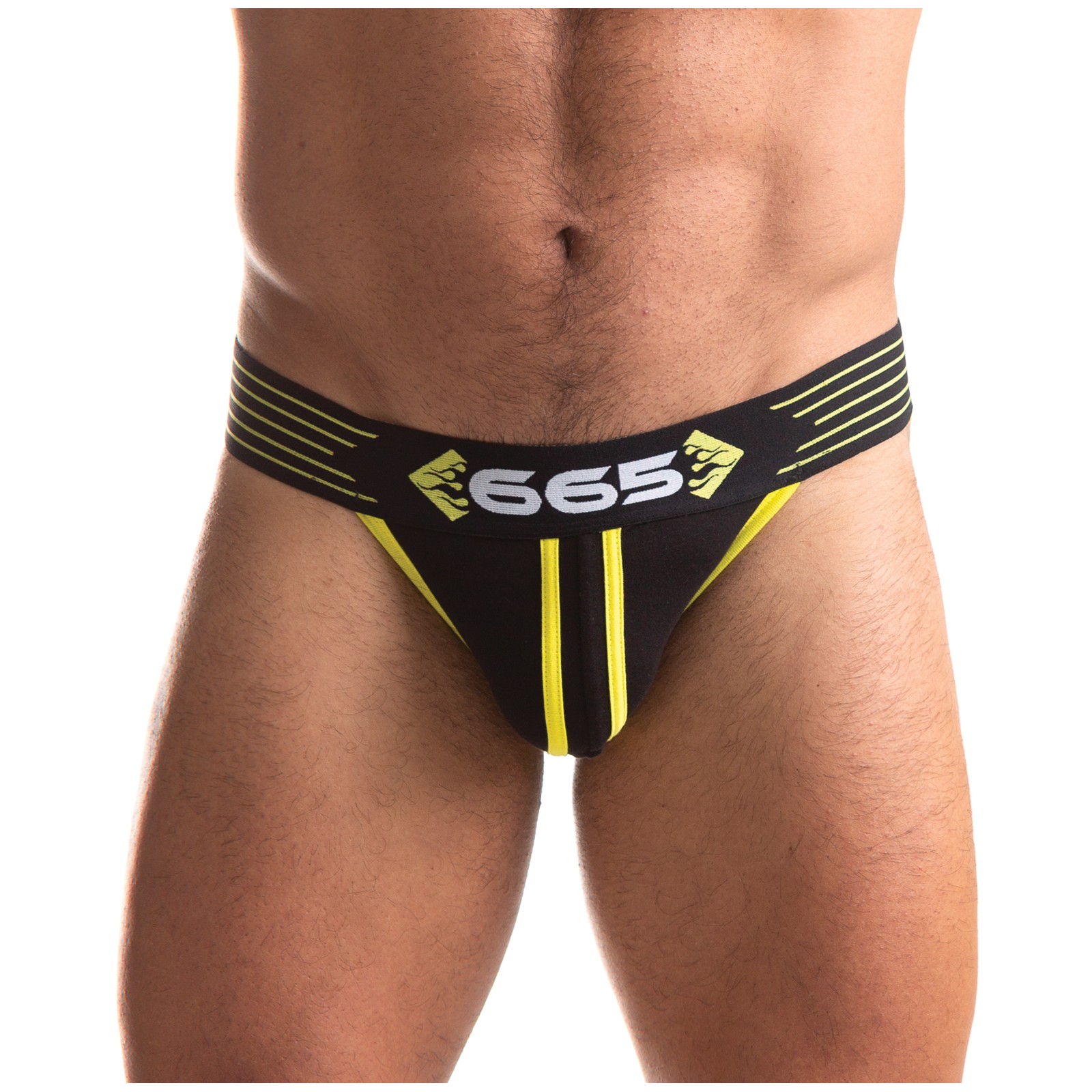 Jockstrap 665 Rally en Amarillo - Pequeño Jockstrap 665 Rally en Amarillo - Pequeño