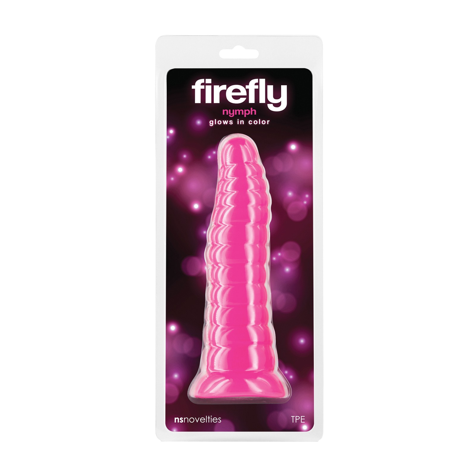 Dildo Firefly Nymph Rosa Brilla en la Oscuridad Dildo Firefly Nymph Rosa Brilla en la Oscuridad