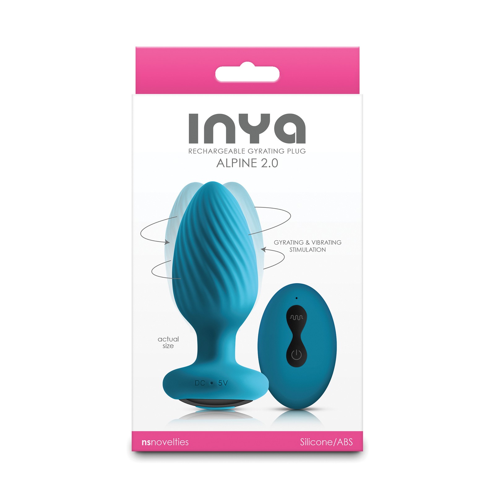 INYA Alpine 2.0 Gyrating Vibrating Anal Plug INYA Alpine 2.0 Gyrating Vibrating Anal Plug