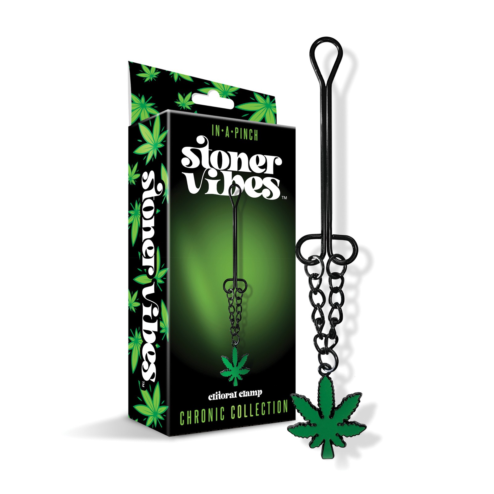 Pinza Clitorial Stoner Vibes con Cadena Pinza Clitorial Stoner Vibes con Cadena