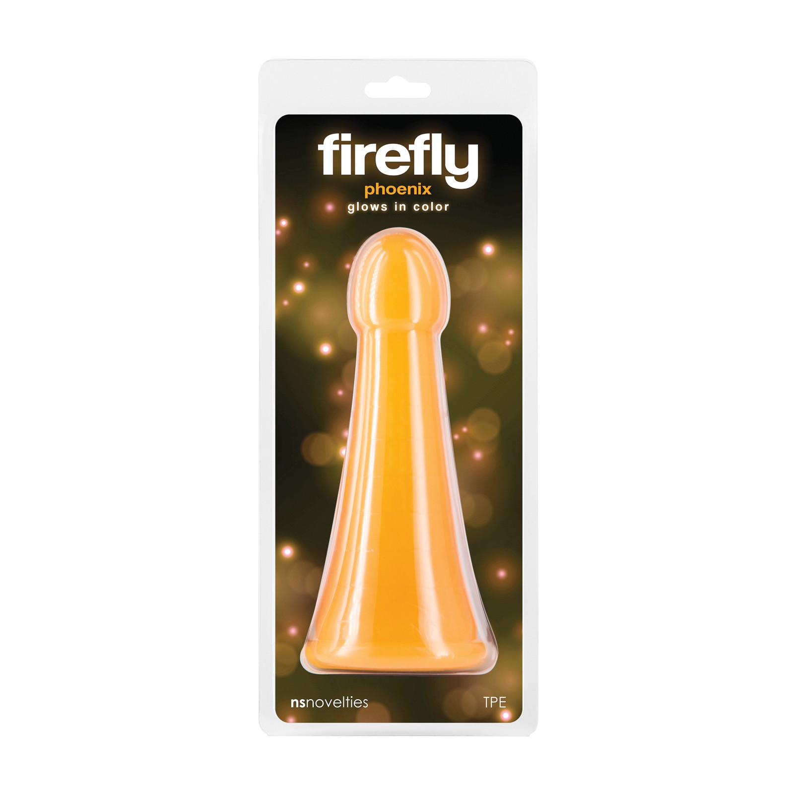 Firefly Phoenix Glow in the Dark Dildo Orange Firefly Phoenix Glow in the Dark Dildo Orange