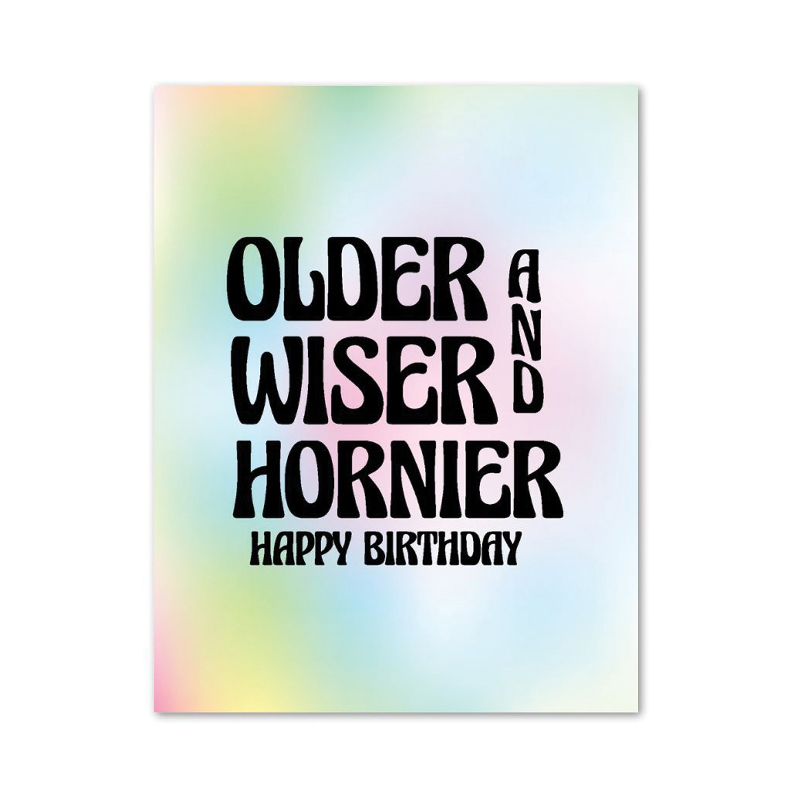 Tarjeta de Cumpleaños Mayor, Más Sabio y Más Cornudo Tarjeta de Cumpleaños Mayor, Más Sabio y Más Cornudo