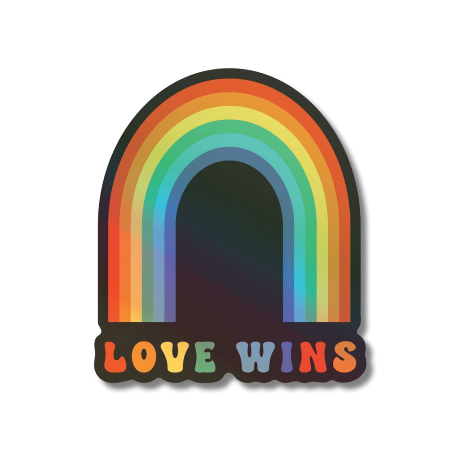Love Wins Holographic Sticker Pack Love Wins Holographic Sticker Pack