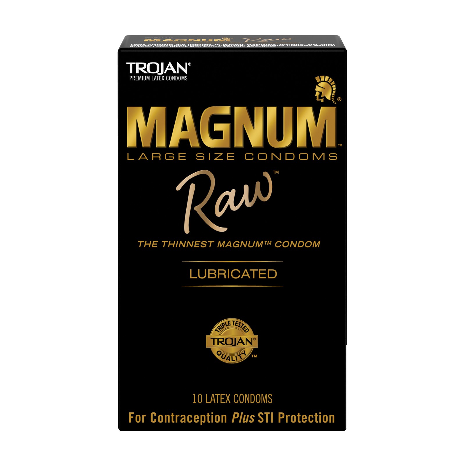 Trojan Magnum Raw Condoms - Feel Everything Trojan Magnum Raw Condoms - Feel Everything