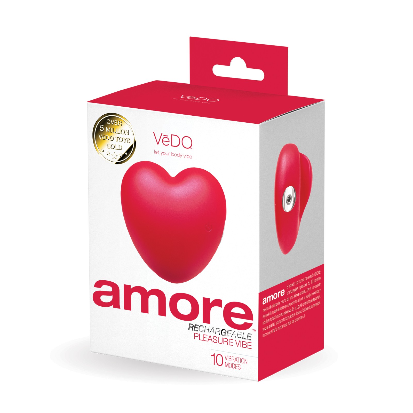 Vibrador de Placer Recargable VeDo Amore Vibrador de Placer Recargable VeDo Amore