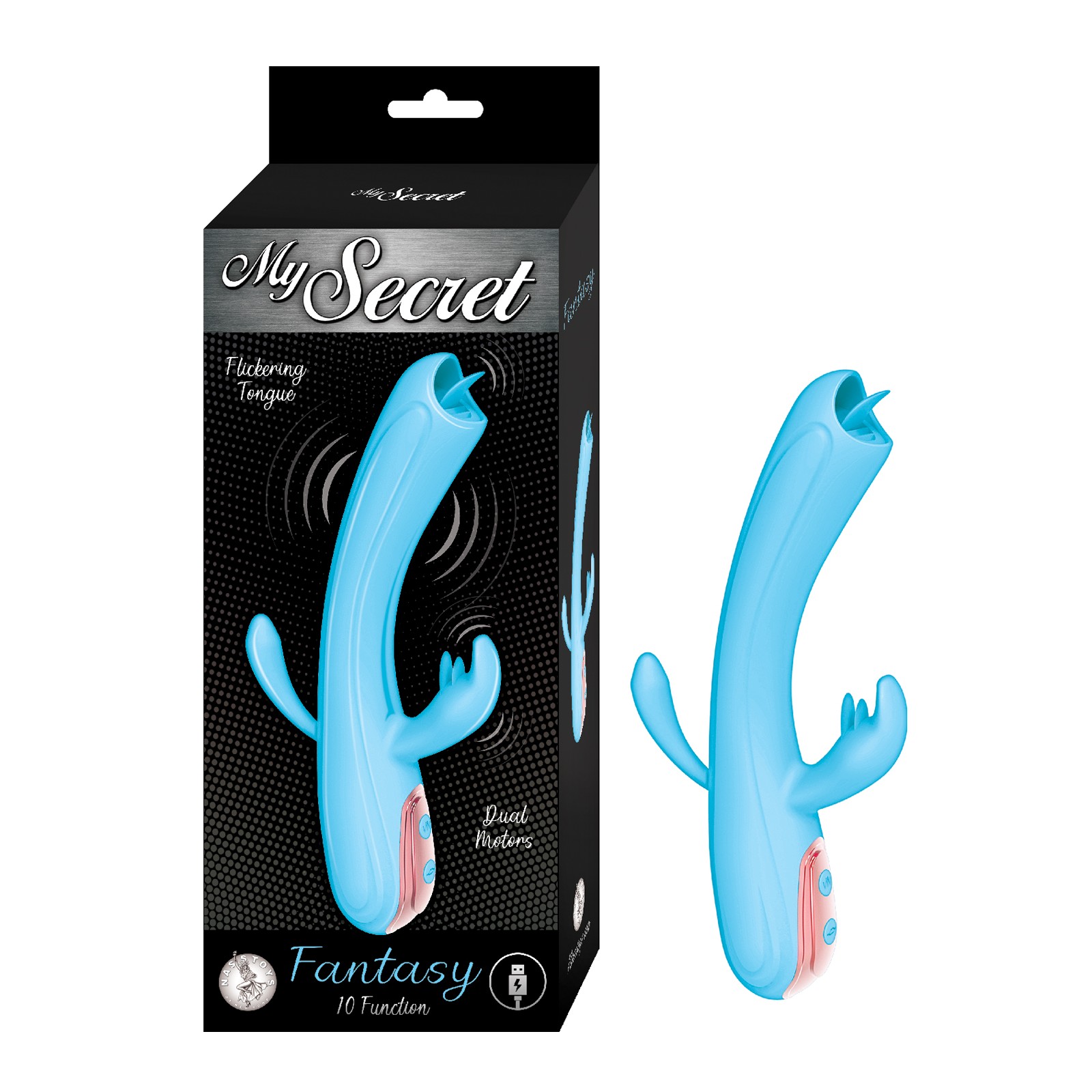 My Secret Flickering Tongue - Blue My Secret Flickering Tongue - Blue