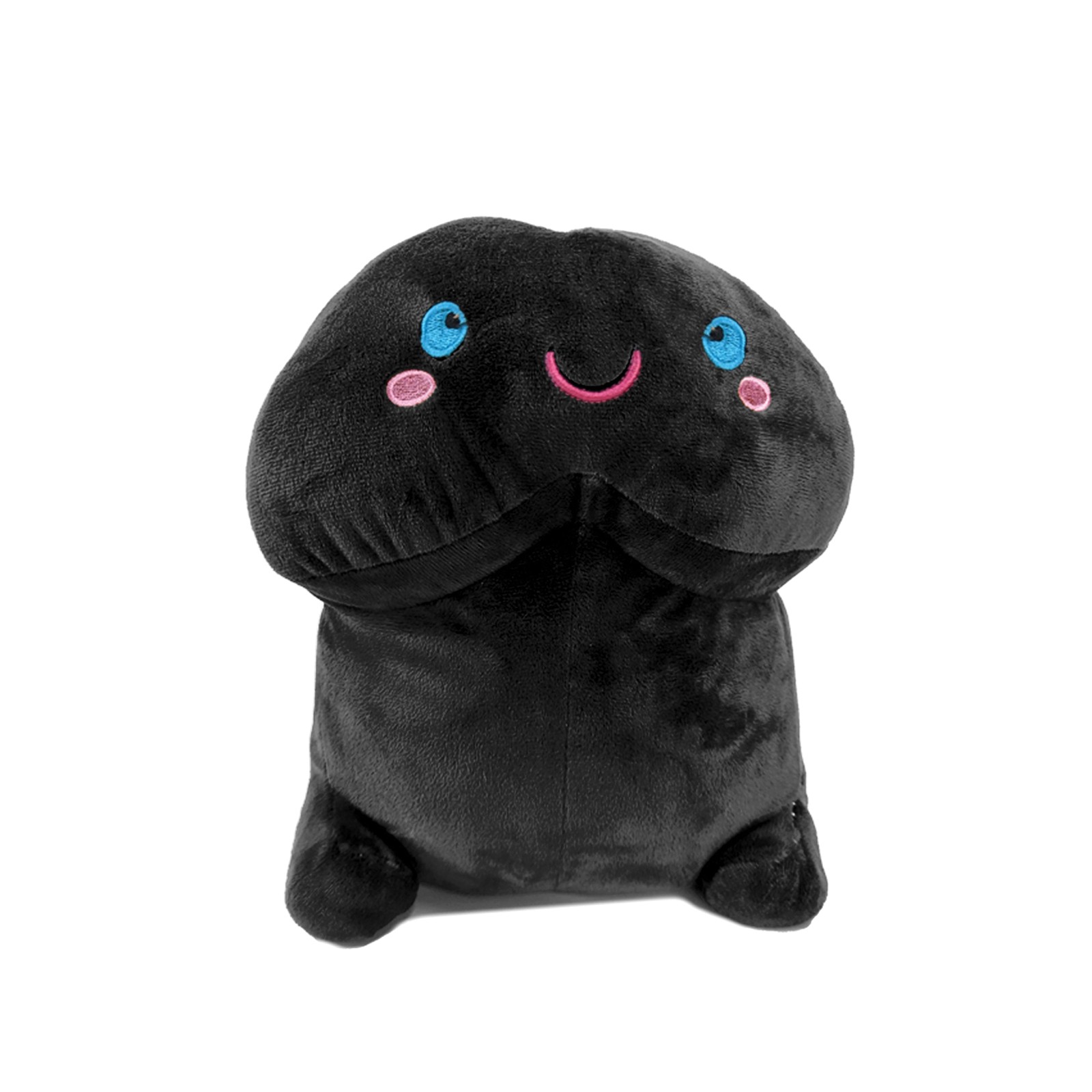 Peluches de Pene Corto Shots Negro Peluches de Pene Corto Shots Negro