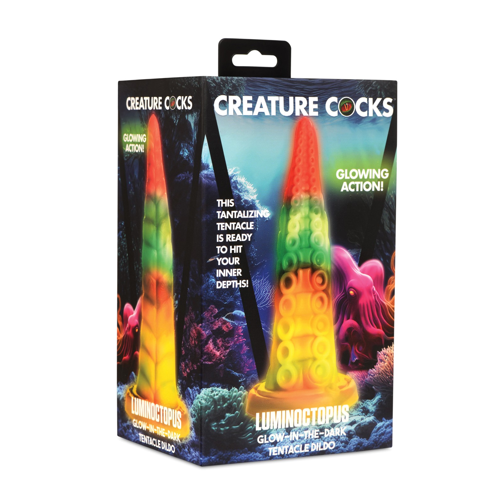 Dildo Tentáculo Luminoctopus Brilla en la Oscuridad Dildo Tentáculo Luminoctopus Brilla en la Oscuridad