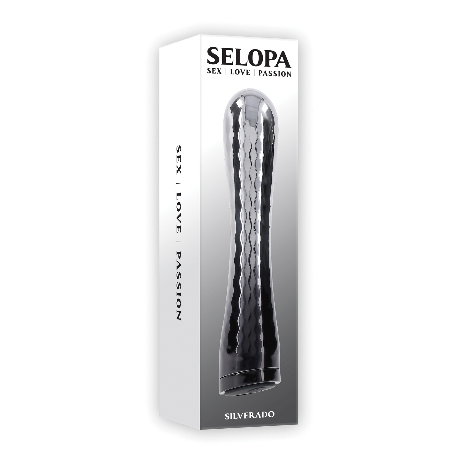 Vibrador Bullet Selopa Silverado - Gris/Negro Vibrador Bullet Selopa Silverado - Gris/Negro