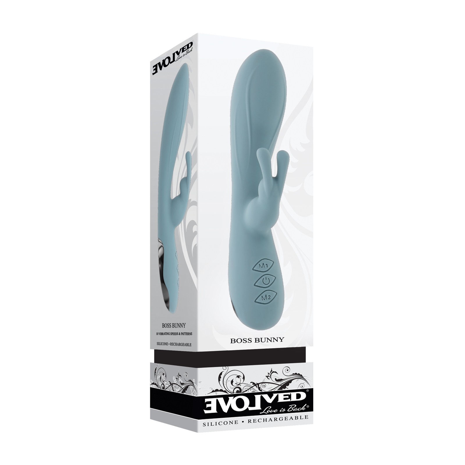 Vibrador Evolved Boss Bunny Rabbit Vibrador Evolved Boss Bunny Rabbit